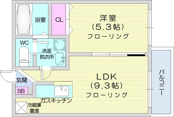 幌平橋駅 徒歩2分 4階の物件間取画像